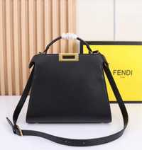 Сумка Fendi PEEKABOO Essentially чорна