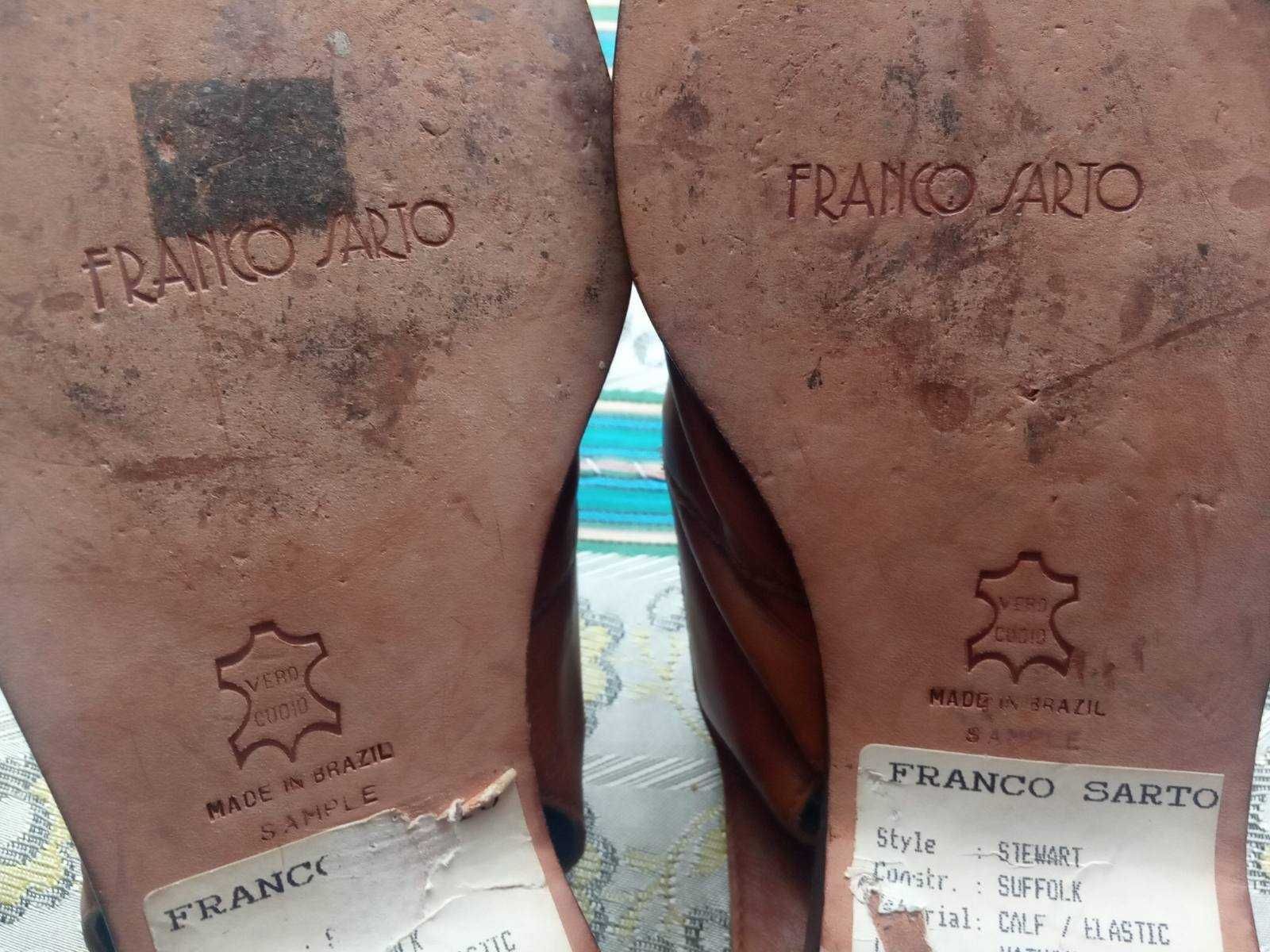 Кожаные босоножки, новые. Бразилия., р.36  Фирм. "Franco Sarto"