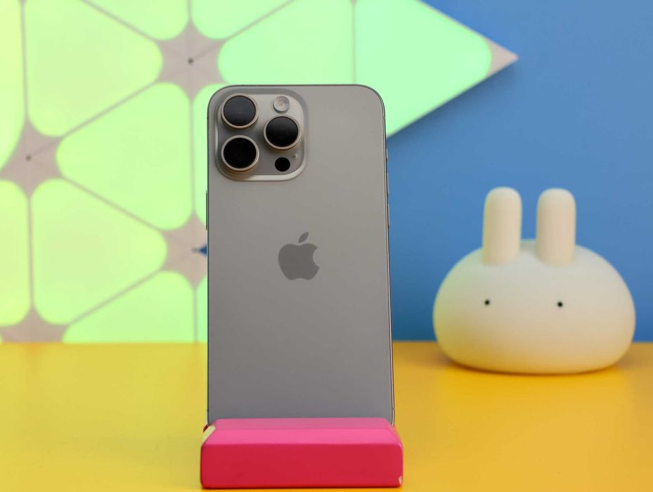 Смартфон Apple iPhone 15 Pro Max 256GB Natura (150376) Б/У З ГАРАНТІЄЮ