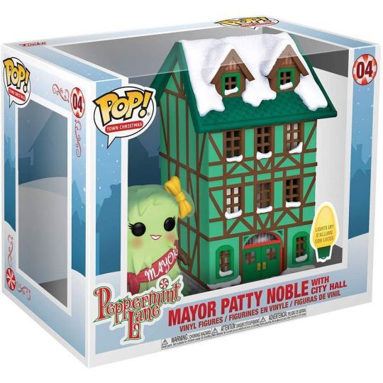 Funko Pop! Town Christmas Mayor Patty Noble Light