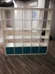 Kallax 5x5 IKEA największy plus 5 szafek wkładów