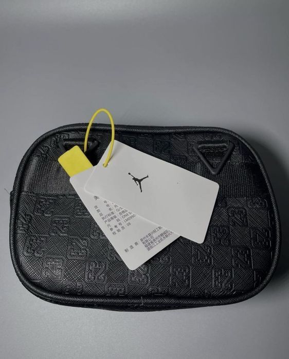 NIKE JORDAN барсетка чорна | сумка 20х14 см