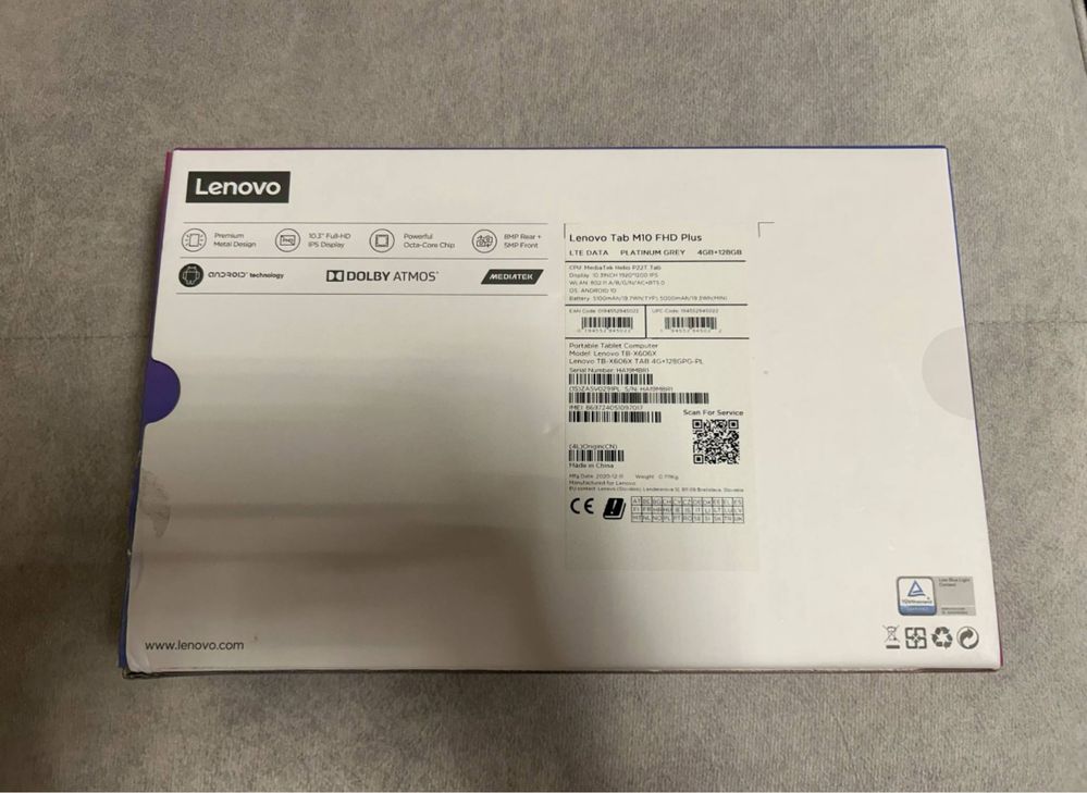 Tablet Lenovo M10 FHD