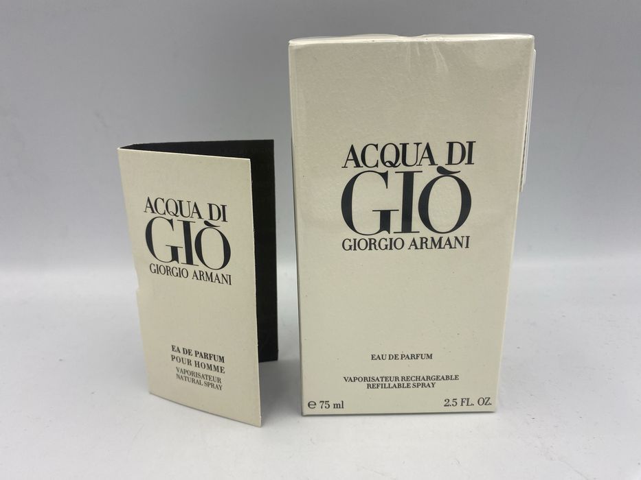 Oryginalne Giorgio Armani - Acqua di Gio Eau de Parfum 75ml. + Próbka