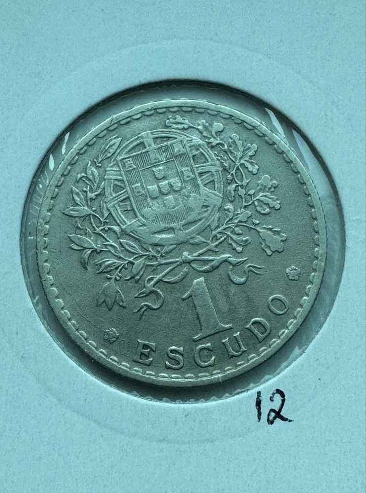 1$00 escudo 1944 excelente