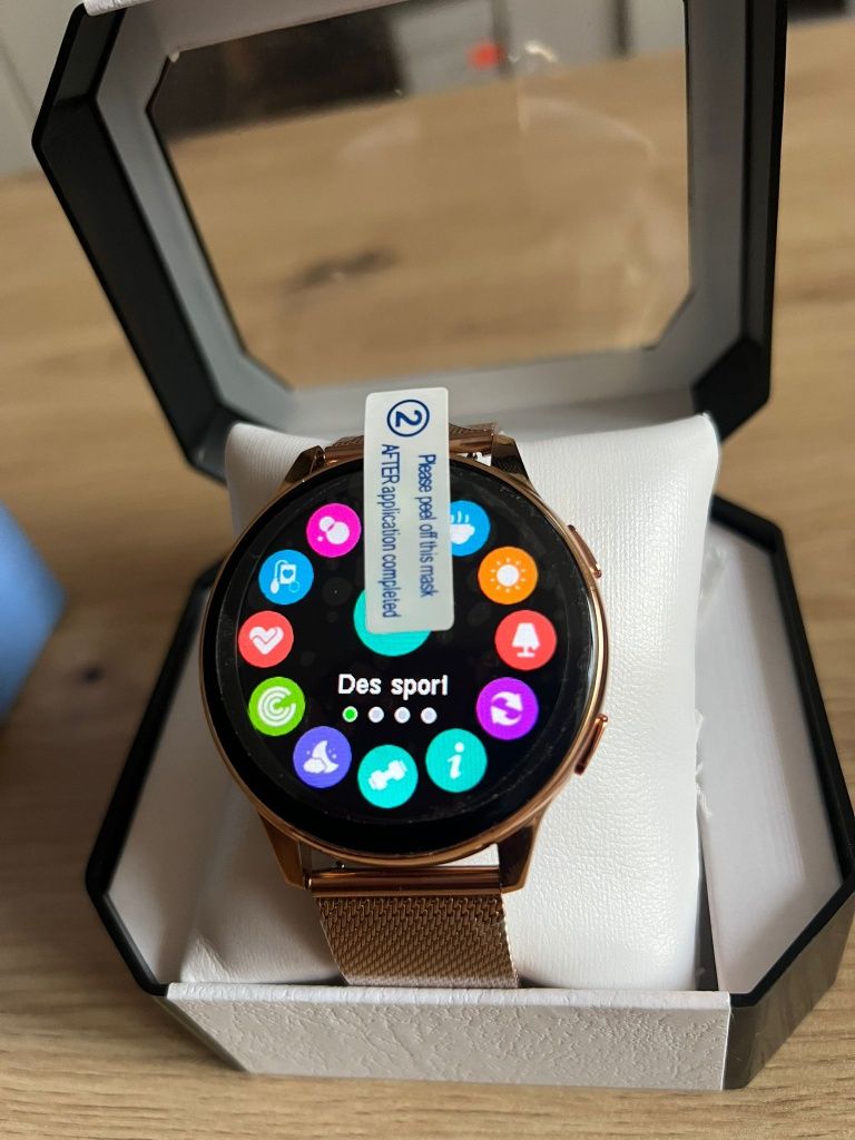 Smartwatch damski Active 2 – 2 paski + breloczek GRATIS! Połączenia, p