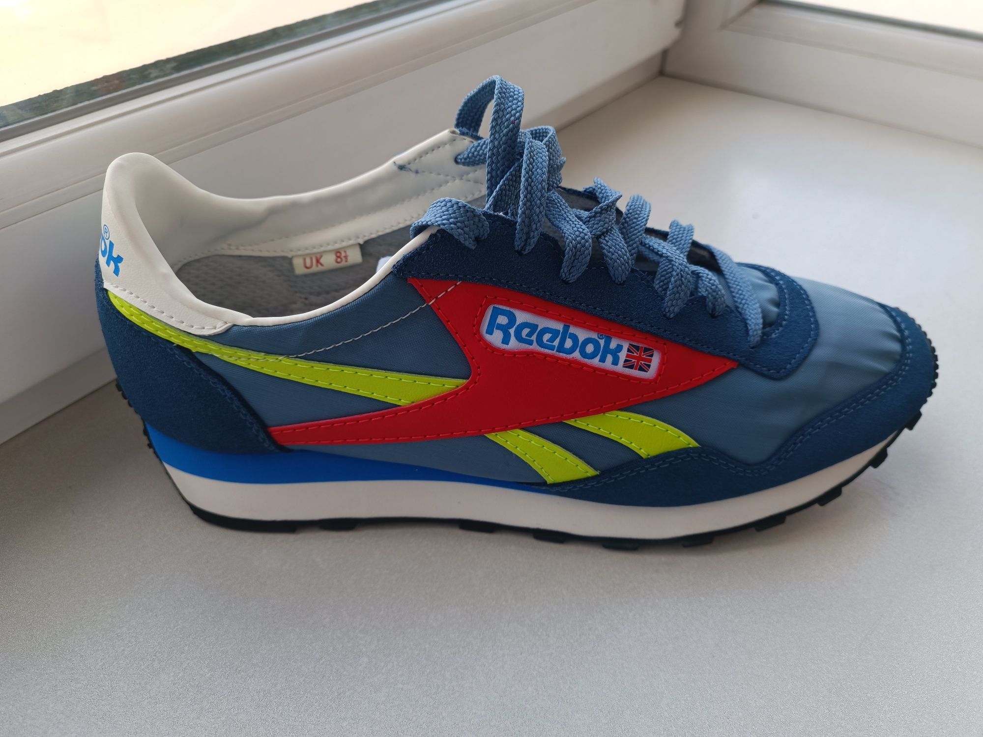 Кросівки чоловічі Reebok AZ II Aztec Blue Red Yellow White