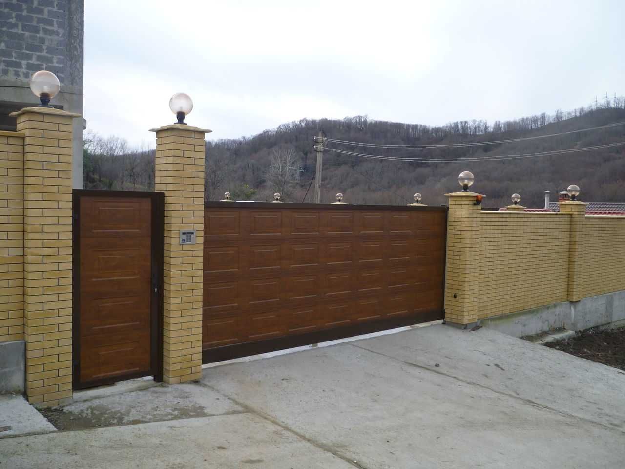 Установка заборов, ворот, калиток, беседок, навесов, козырьков, ковка