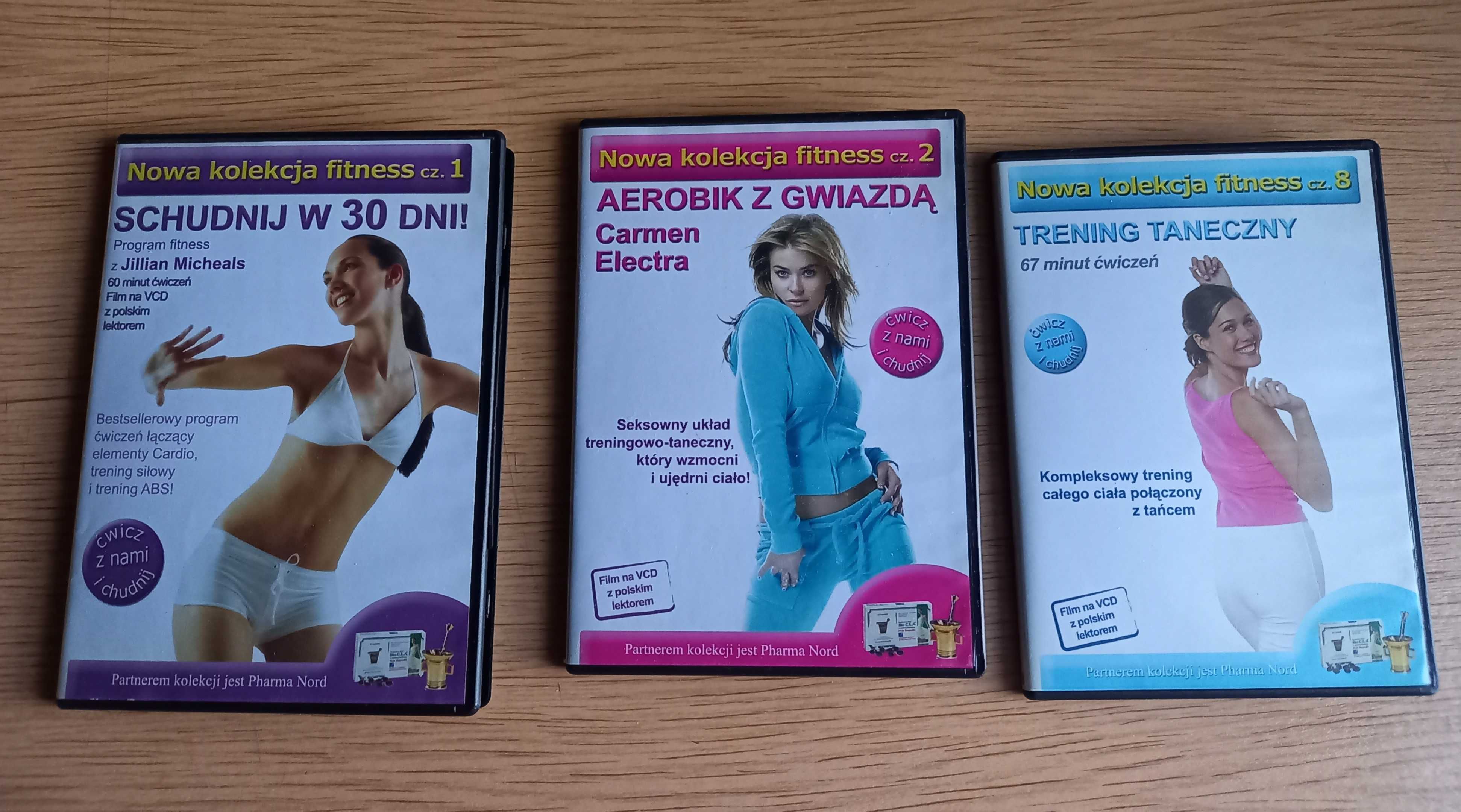 zestaw: Nowa kolekcja fitness cz.1, 2, 8