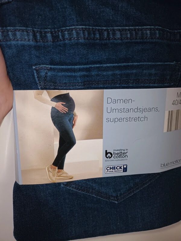 М 40\42 eur.джинси для вагітних blue motion