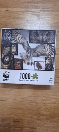 Puzzle 1000 elementów- sowy