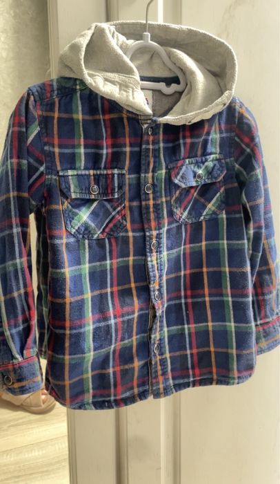 Тепла рубашка з карюшоном