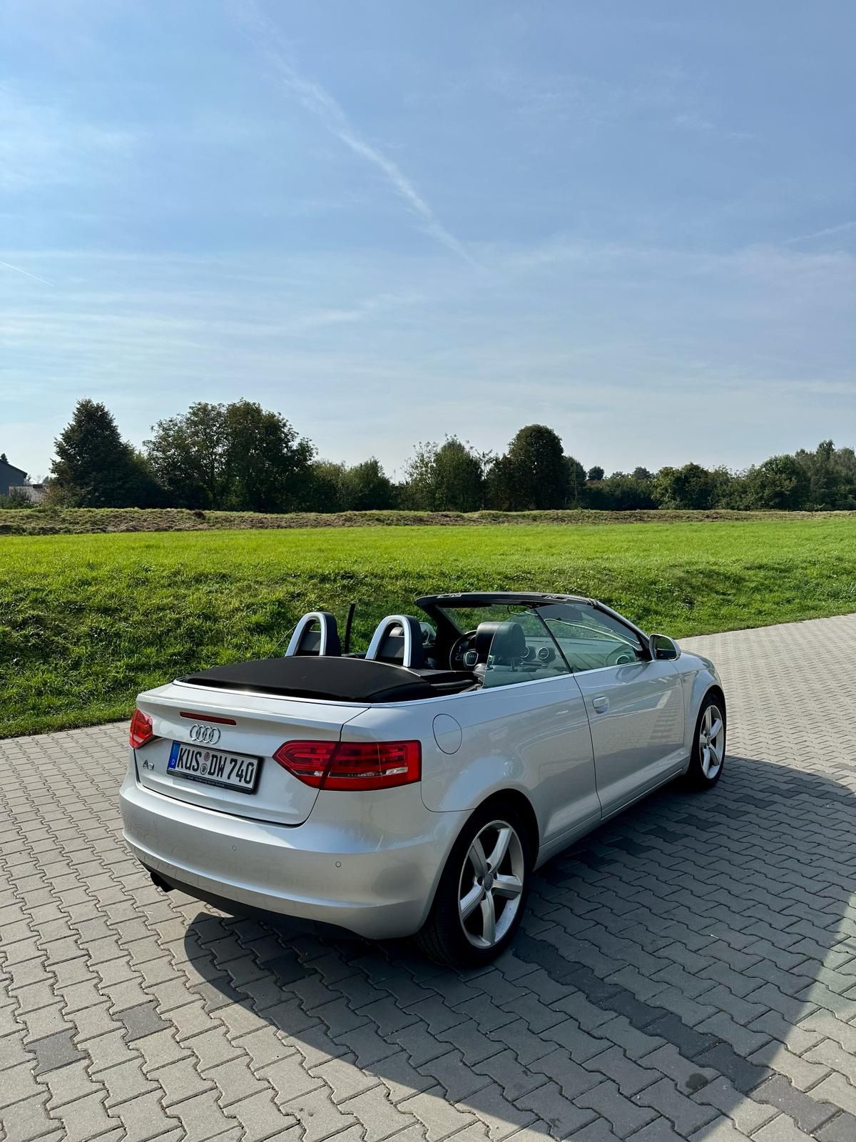 Audi a3 2009r cabrio 2.0 tdi 140km skóry Klimatronik bixenon