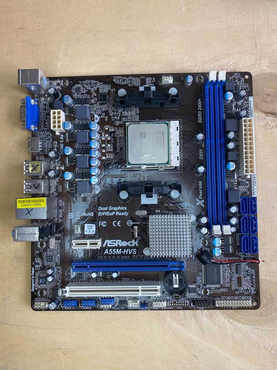 Материнська плата + процесор Asus F1A55-M LK R2.0/ Socket FM1/A6-3500