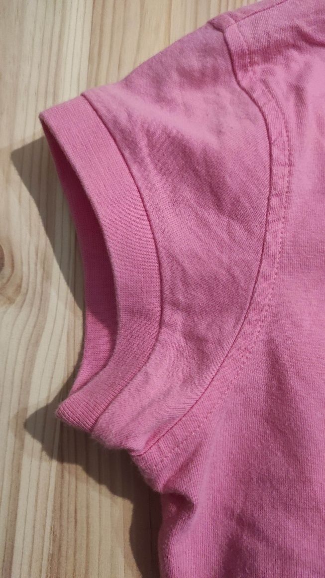 Damska różowa bluzka, koszulka t-shirt puma m
