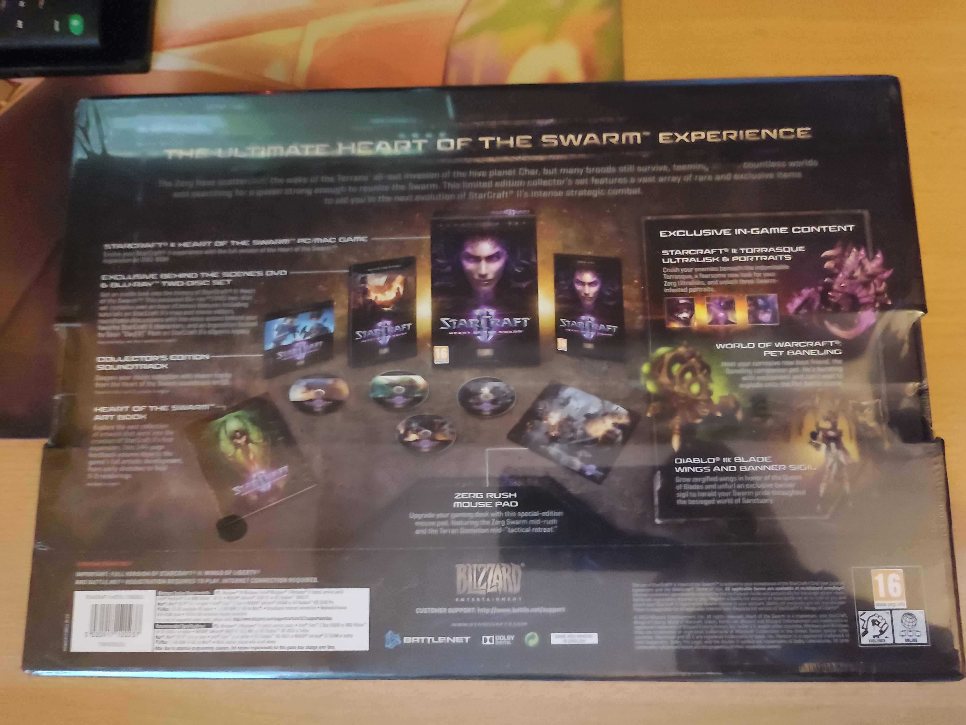 Starcraft 2 Heart of the swarm Edycja Kolekcjonerska ENG