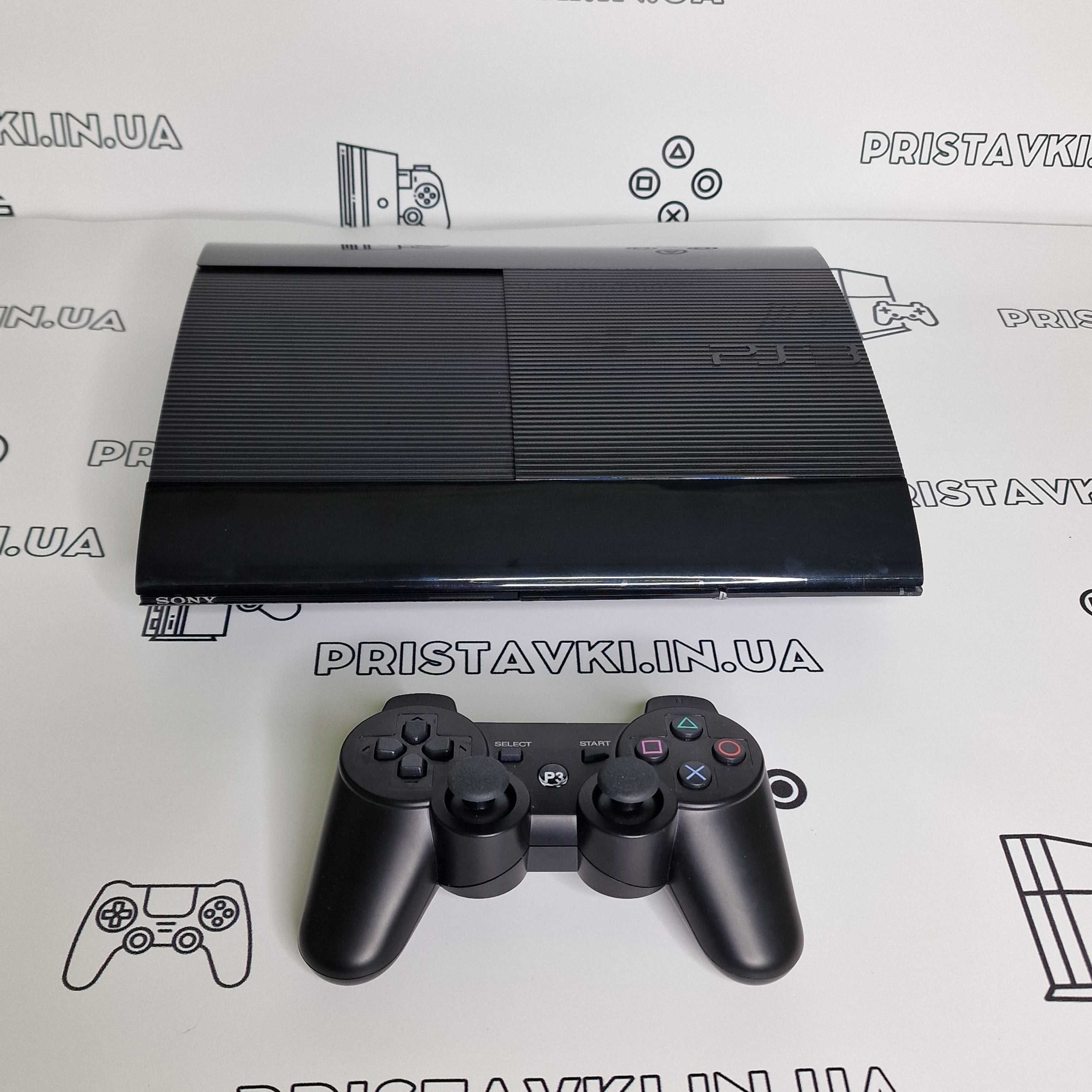 PS3 Slim 500GB модель CECH3004B Playstation 3 + super slim