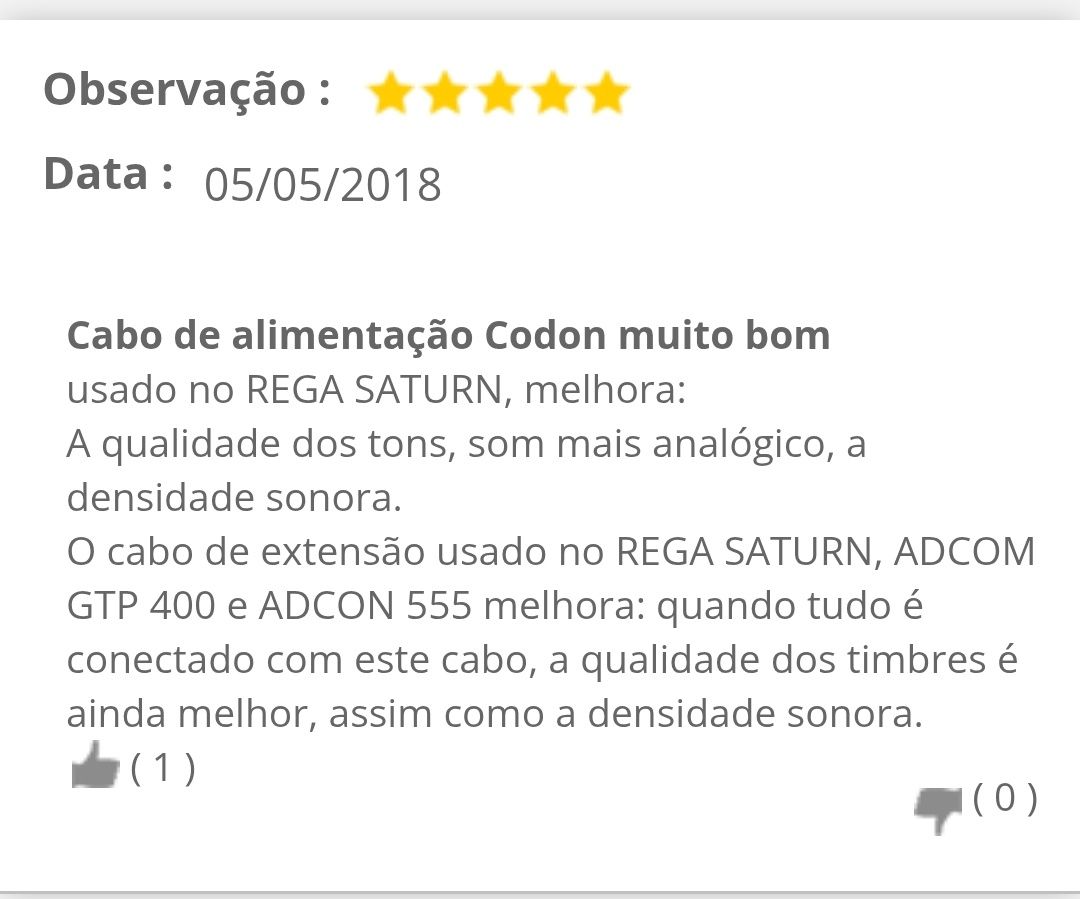 Cabo alimentação Olflex 110CY , 1.5 metros