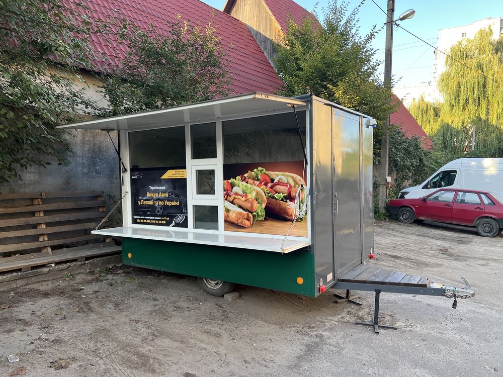 Причеп Food Truck кухня на колесах торговий кіоск