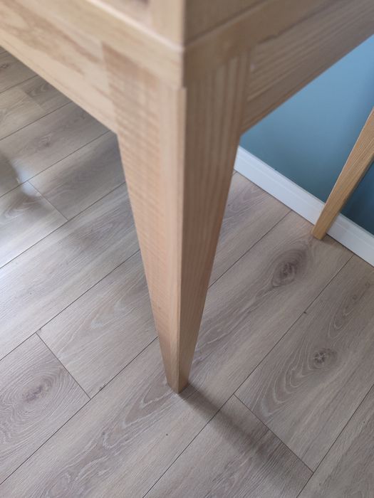 IKEA Fliggen - drewniane biurko / toaletka / sekretarzyk - jak NOWE