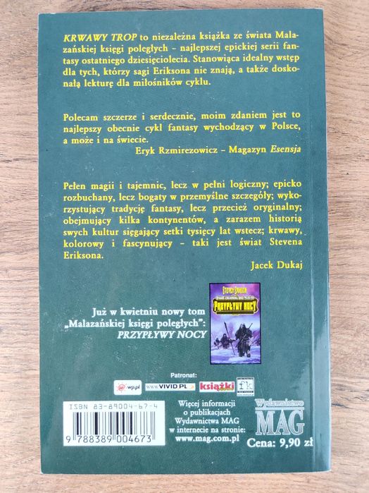 Krwawy trop / Steven Erikson