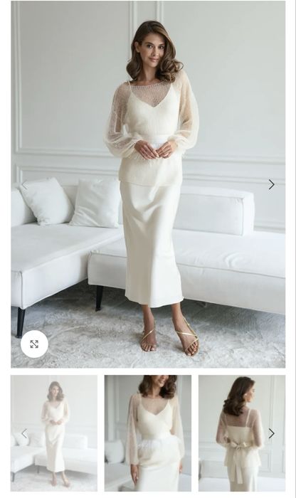 Сукня, светр та пояс бренду «Like Angel»