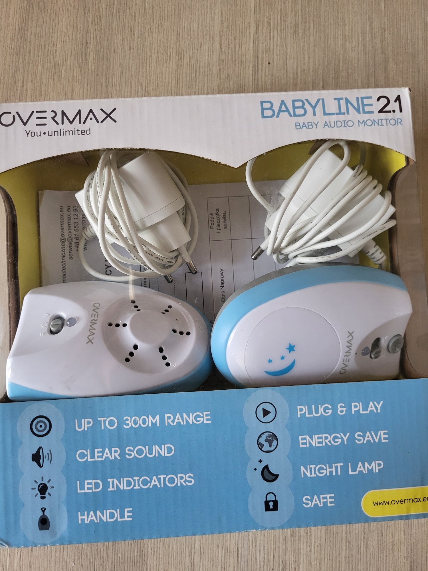 Niania elektroniczna Overmax Babyline 2.1 WYSYŁKA stan bdb
