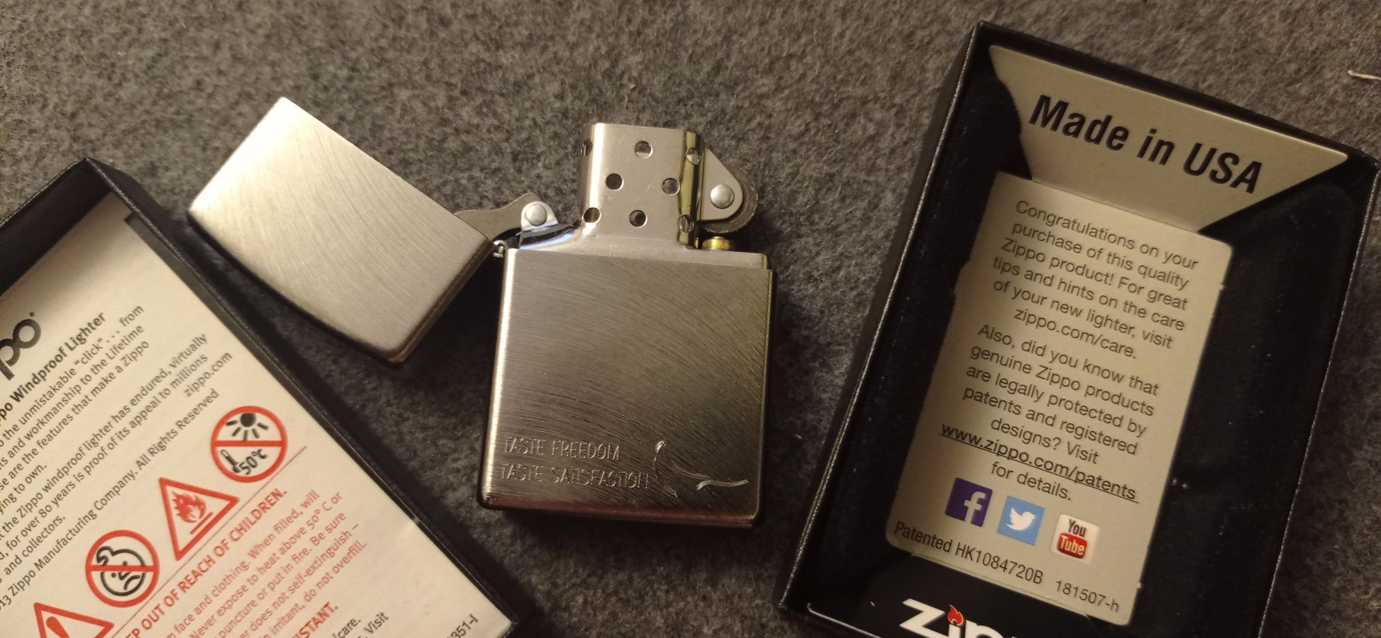 ZIPPO zapalniczka nowa