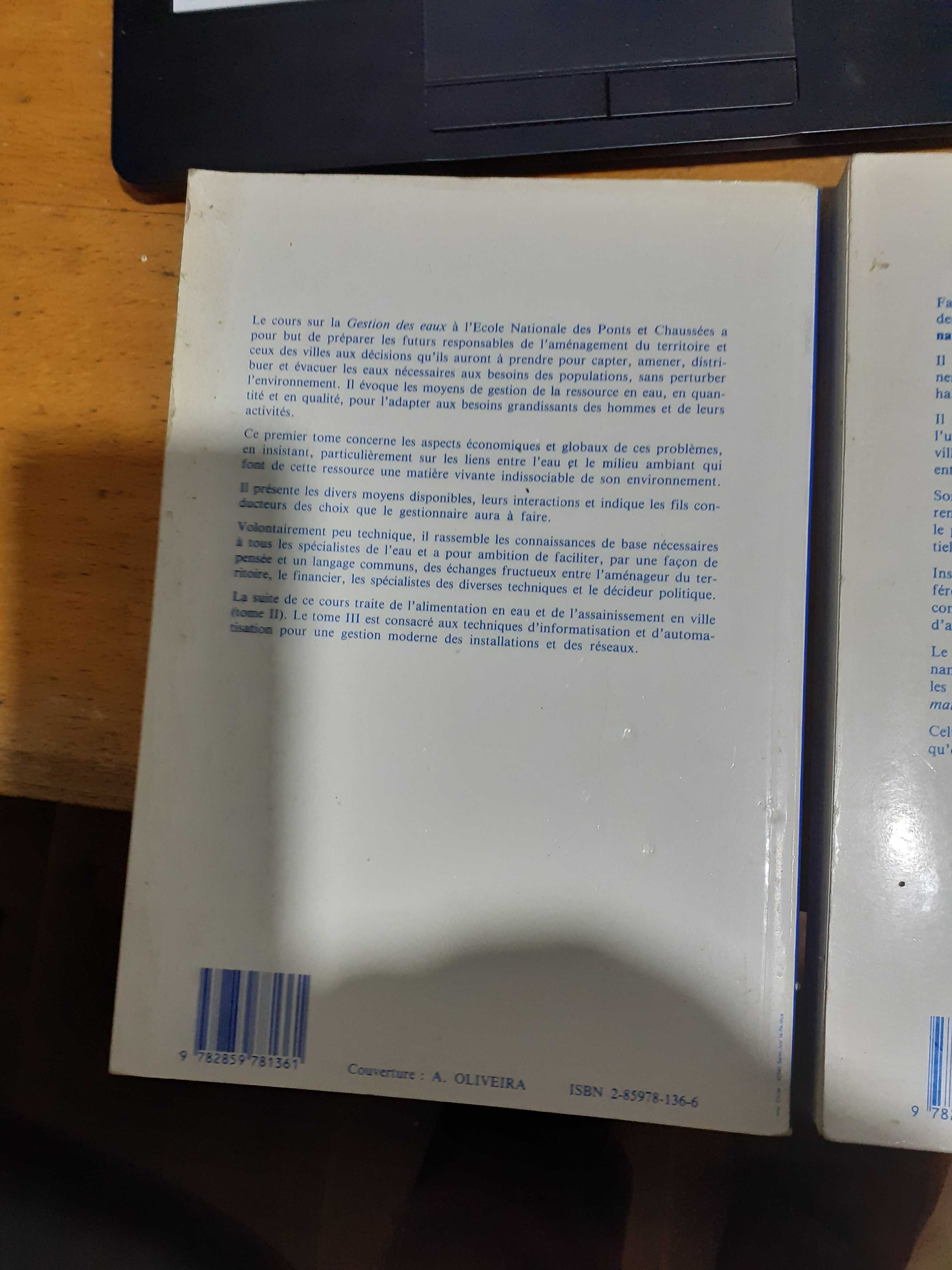 Livros Técnicos Gestão de Aguas - Abastecimento e Telegestão  3 vol.