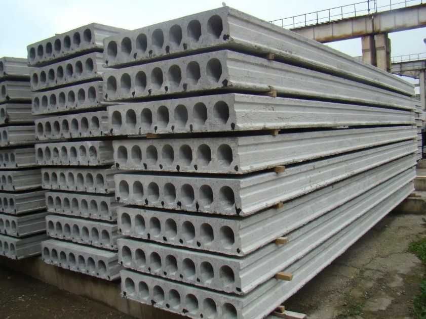 Багатопустотні плити перекриття всі розміри 15-12-8 -- 51-10-8