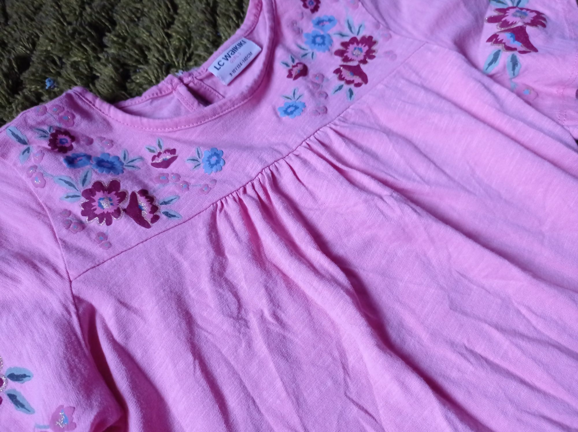 Скидка!LC Waikiki нарядная футболка блуза вышиванка 134/140