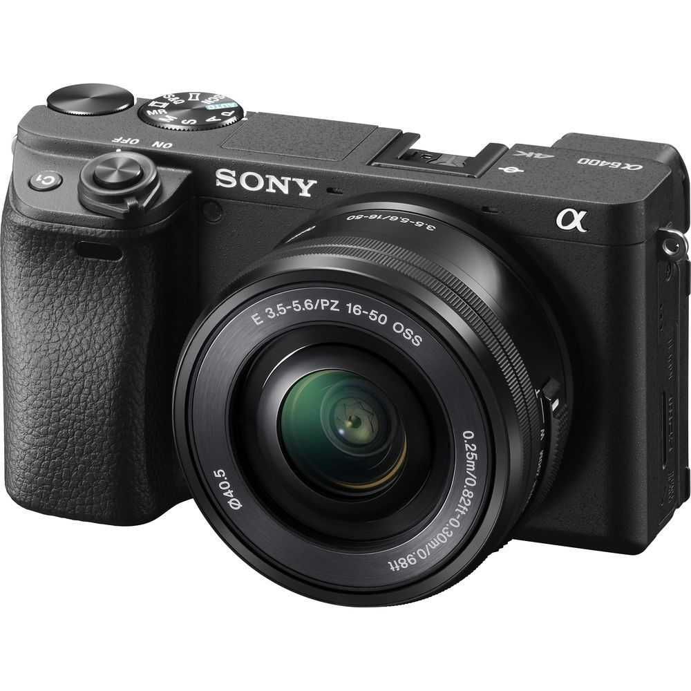 Camera Sony a6400 E PZ 16-50mm F3.5-5.6 OSS with all Kit