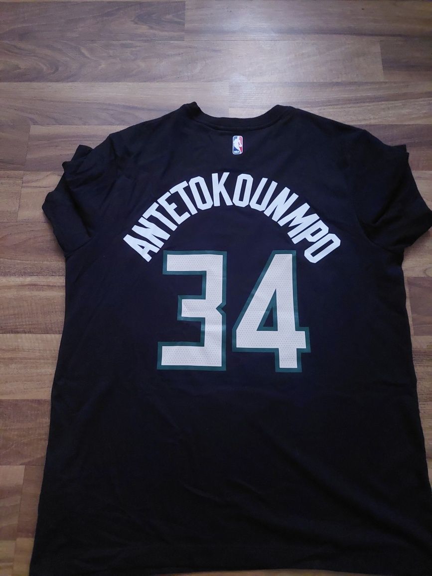 T-shirt Męski Nike NBA Milwaukee Bucks L