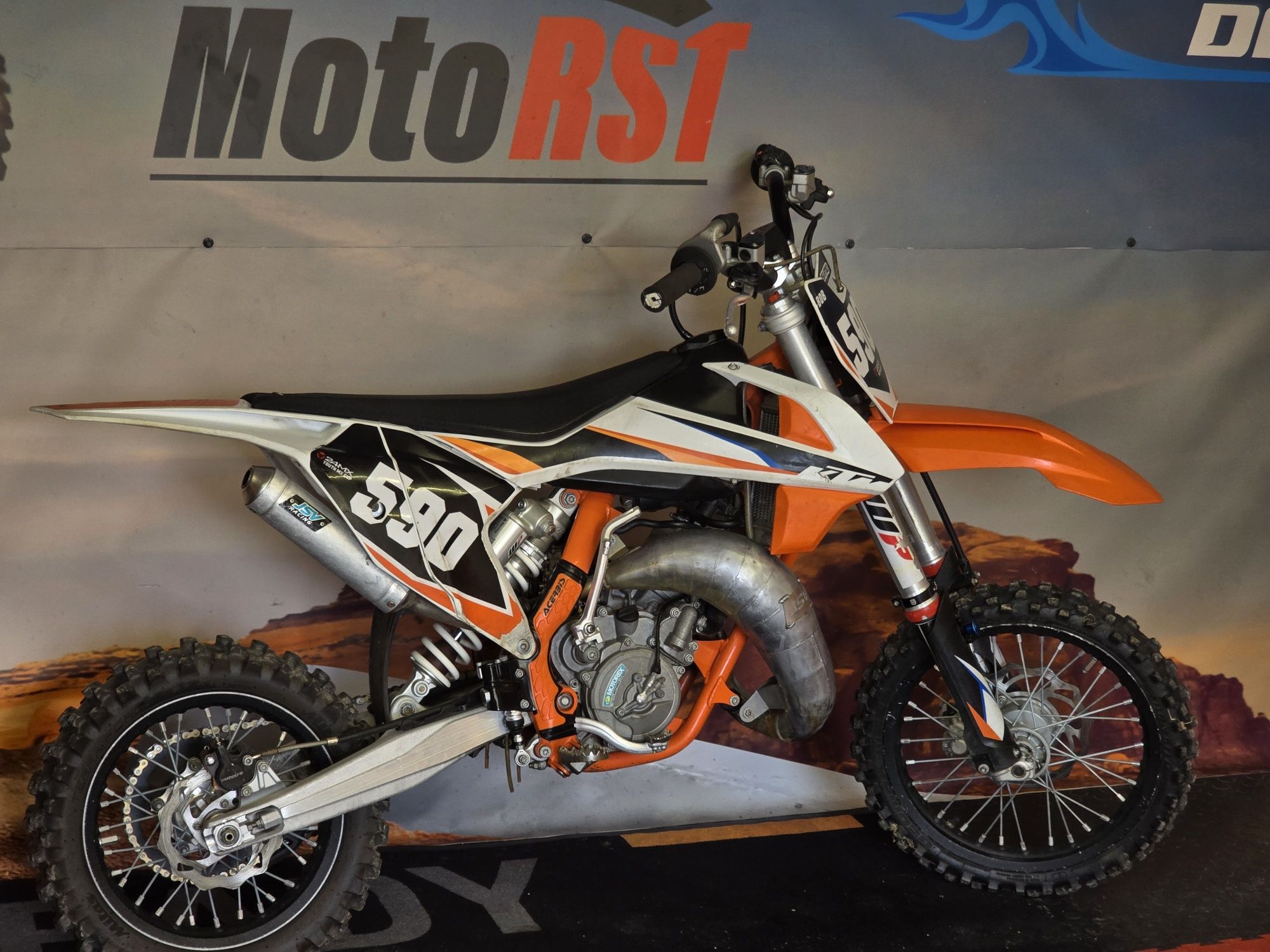 Ktm sx 65 model 2022 wydech jsv