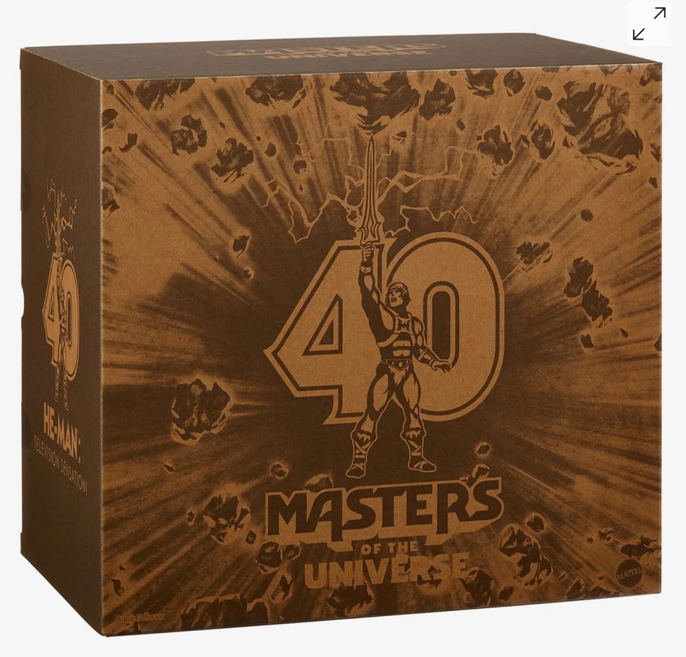 Masters of the Universe Origins He-Man 40th Anniversary 4-Pack