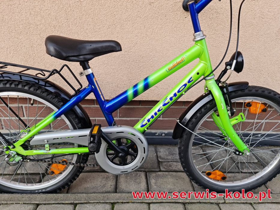 Rower dziecięcy CHICCHOC koła 20 okazja rabat SHIMANO polecam WYSYŁKA
