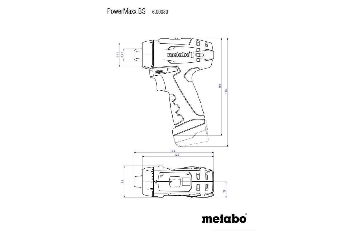 Акумуляторний шуруповерт Metabo POWERMAXX BS BASIC (600984500)