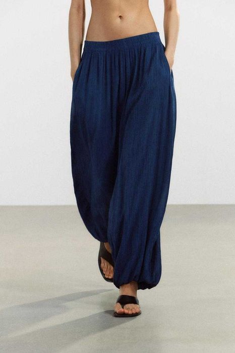 Штаны шаровары zara 38-40 M-L