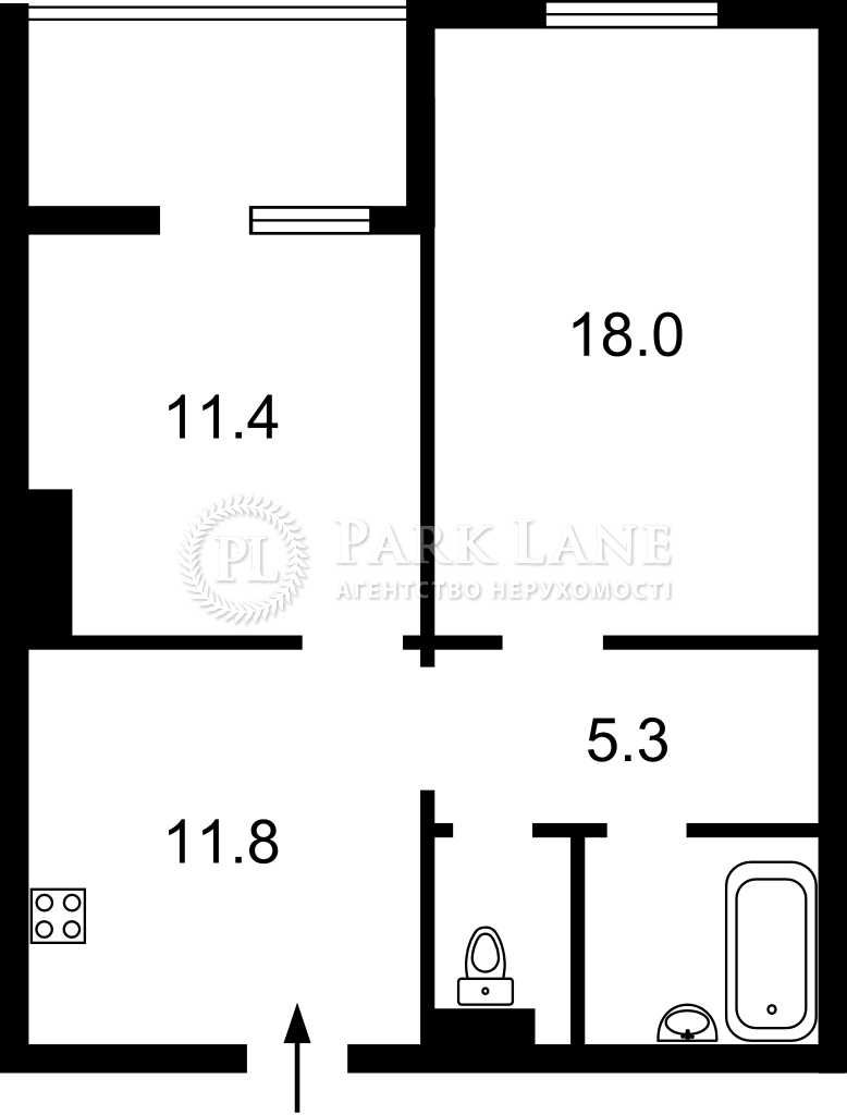 Балтійський пров  1,  ЖК Navigator 2 к кв Оболонський , Куреневка