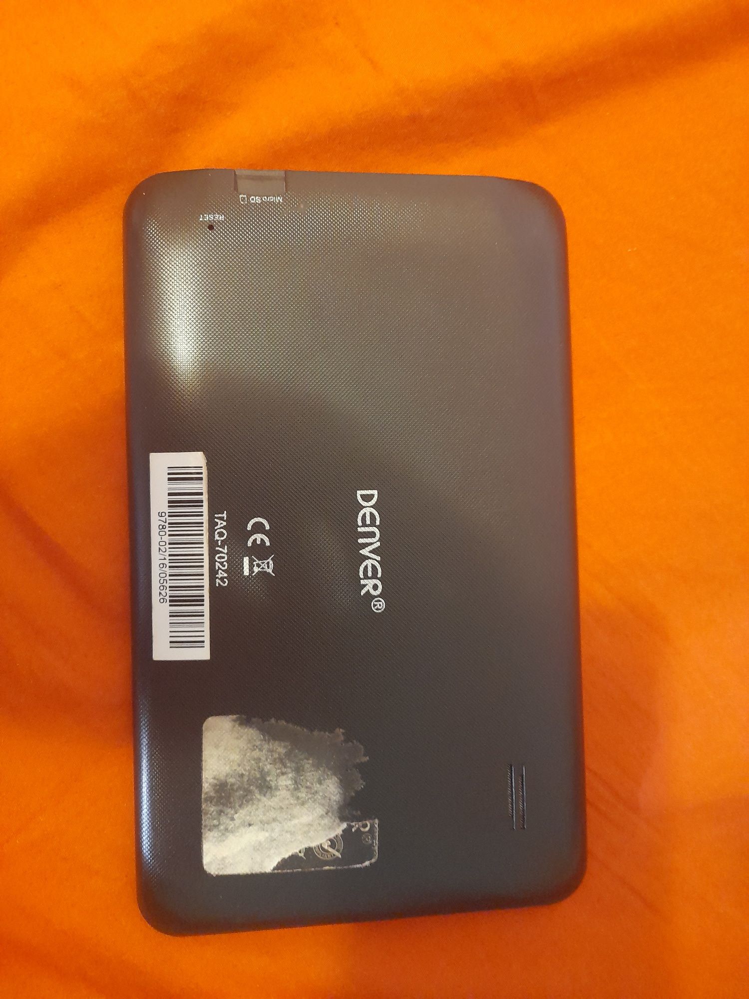 tablet Denver preto