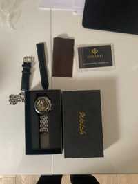 Продам чоловічий годинник WishDoit коробка + ремінець |стан ідеальний