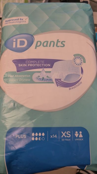Majtki chłonne iD pants rozmiar XS