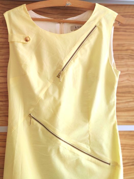 KMX jasnożółta sukienka r. 38