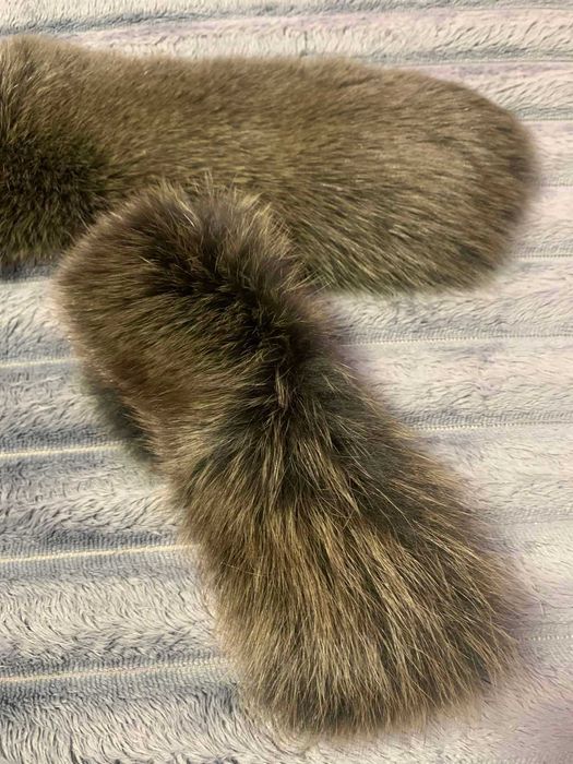 Кусочки меха песец