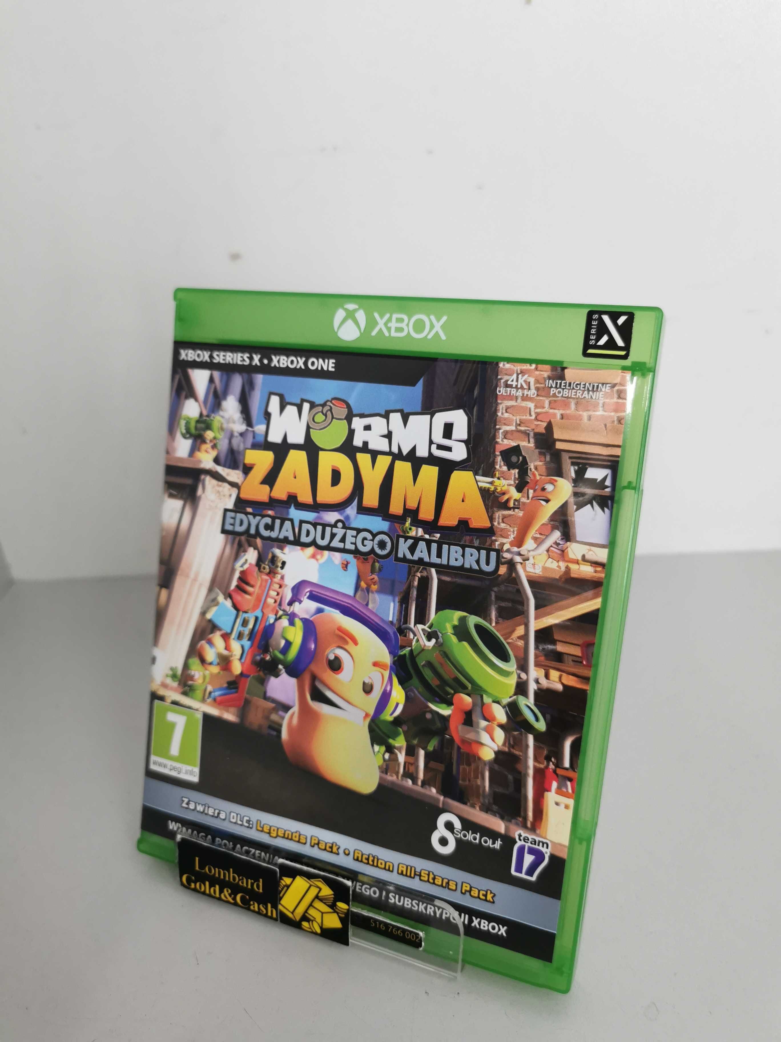 Gra Worms Zadyma Edycja Dużego Kalibru Xbox one Xbox Series X