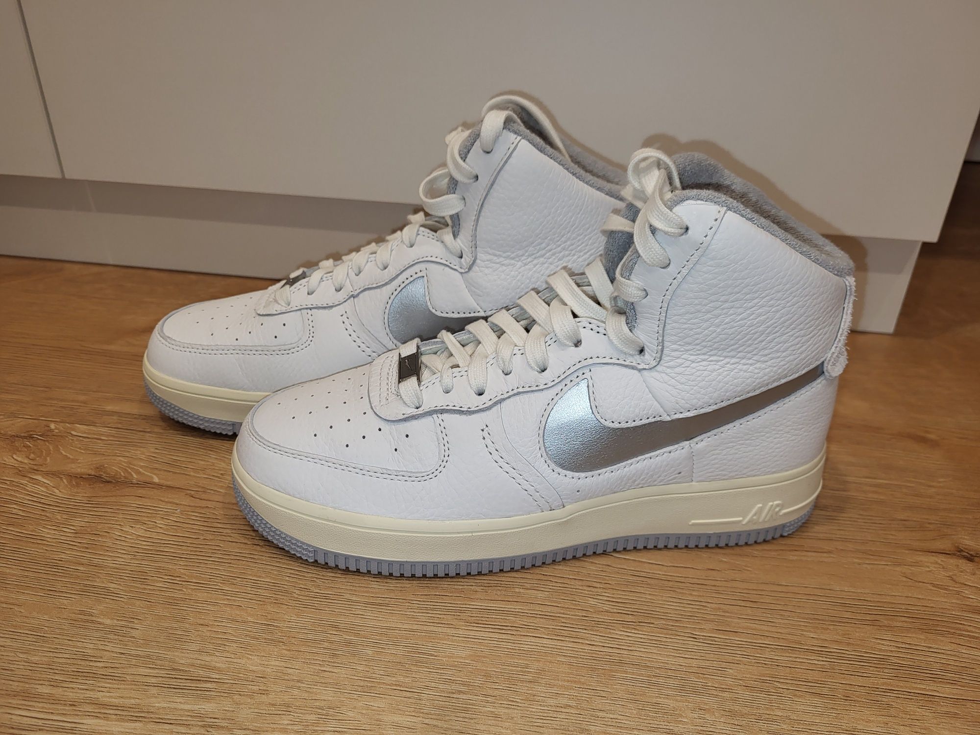 Nike Air Force 1 r.40/25,5 cm CmSculpt nowe skóra wysokie sneakersy