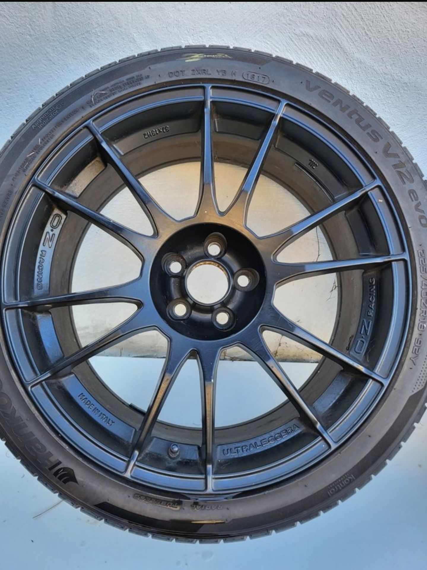 Jantes 18 Oz Ultraleggera 5x112 com pneus