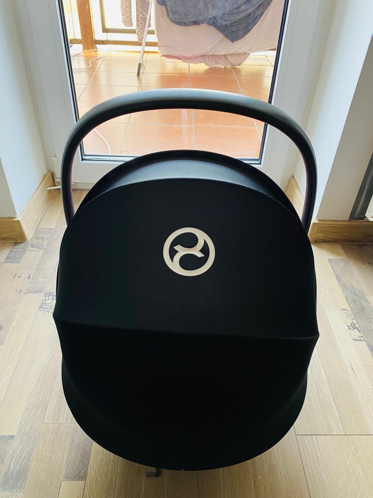 Nosidełko z bazą Cybex Aton M + baza stan BDB
