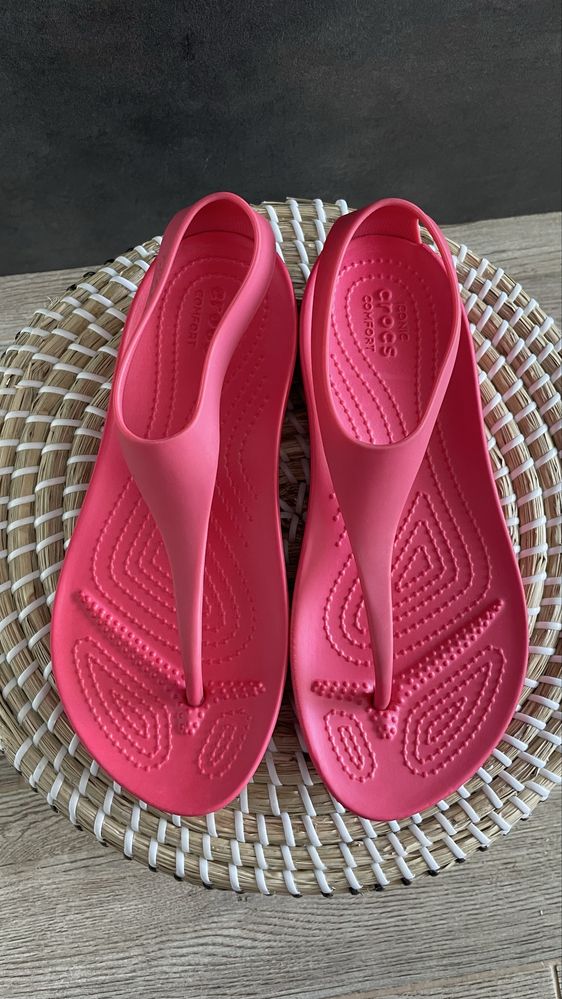 Crocs japonki serena flip poppy W6 36/37