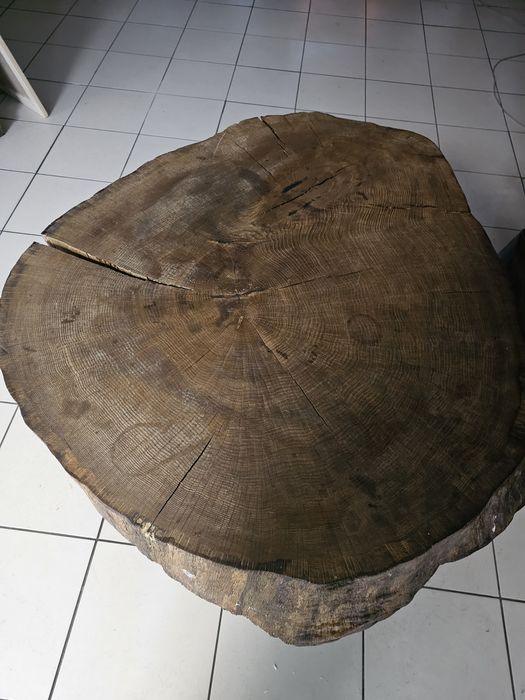 Stół kawowy dębowy naturalny